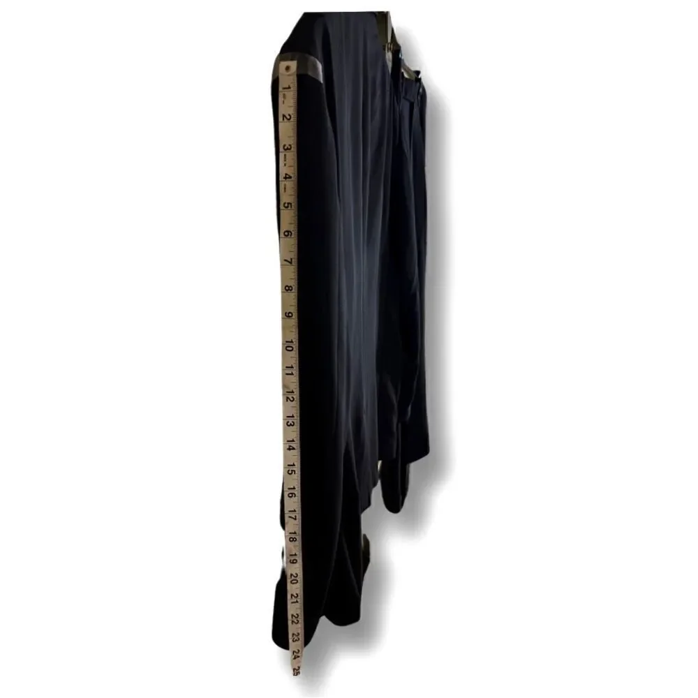 DKNY - Wool Mans Pen-stripe Black Suit